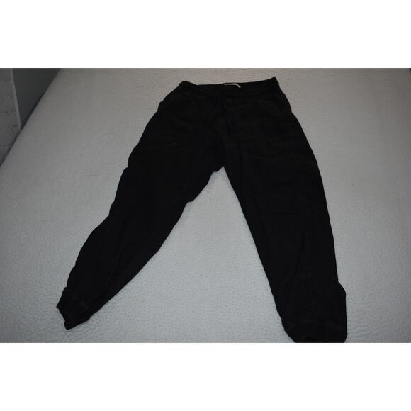 Marine Layer LUNA Jogger Pants Womens Size Small Short Length Performance Black - Picture 2 of 8